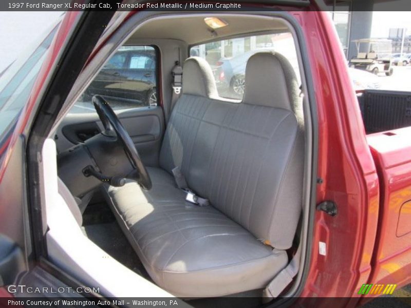 Toreador Red Metallic / Medium Graphite 1997 Ford Ranger XL Regular Cab