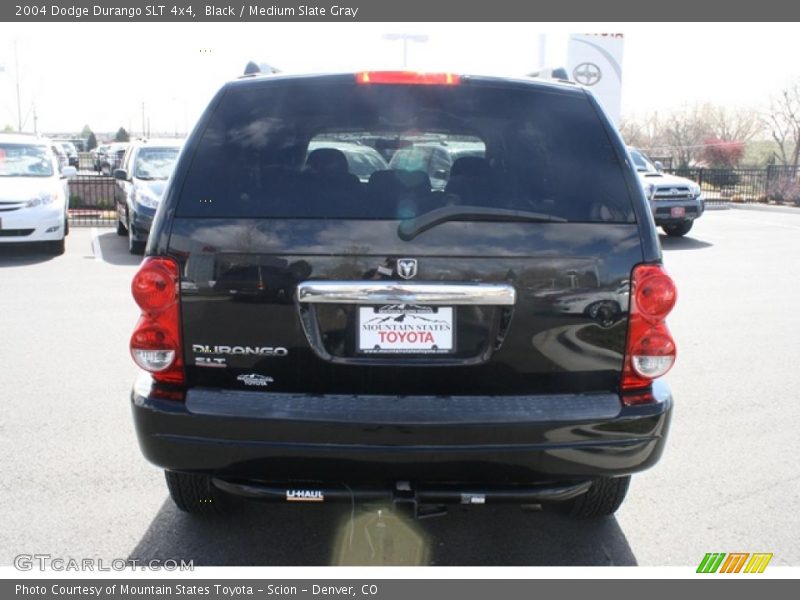 Black / Medium Slate Gray 2004 Dodge Durango SLT 4x4