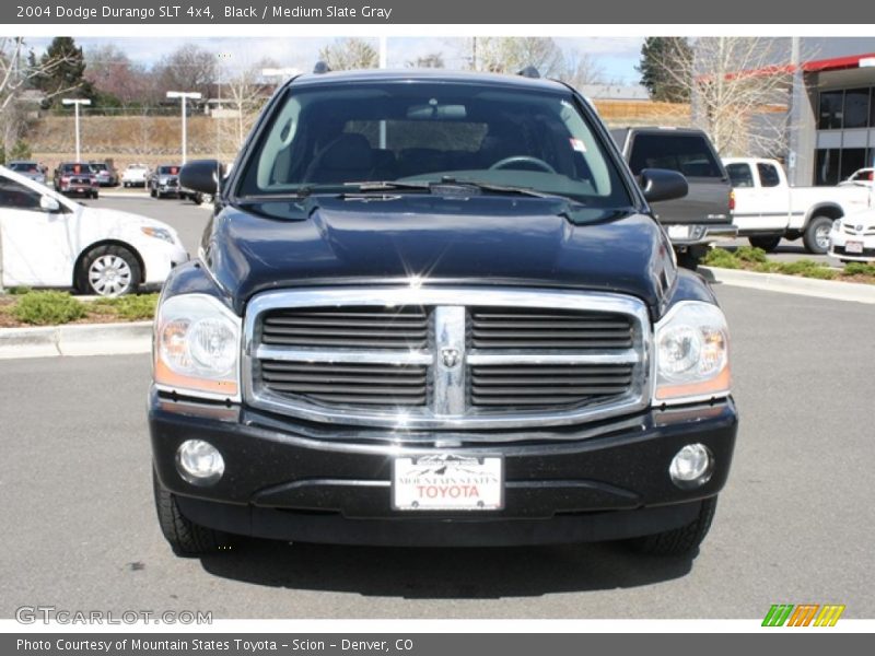 Black / Medium Slate Gray 2004 Dodge Durango SLT 4x4