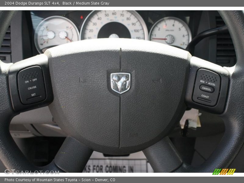 Black / Medium Slate Gray 2004 Dodge Durango SLT 4x4