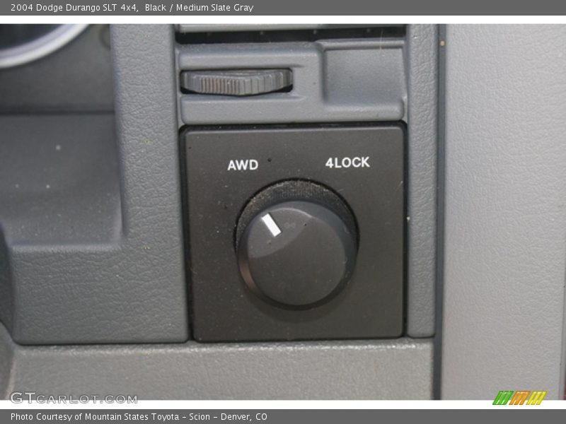 Black / Medium Slate Gray 2004 Dodge Durango SLT 4x4