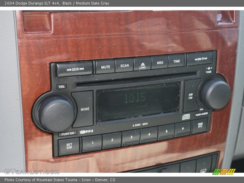 Black / Medium Slate Gray 2004 Dodge Durango SLT 4x4