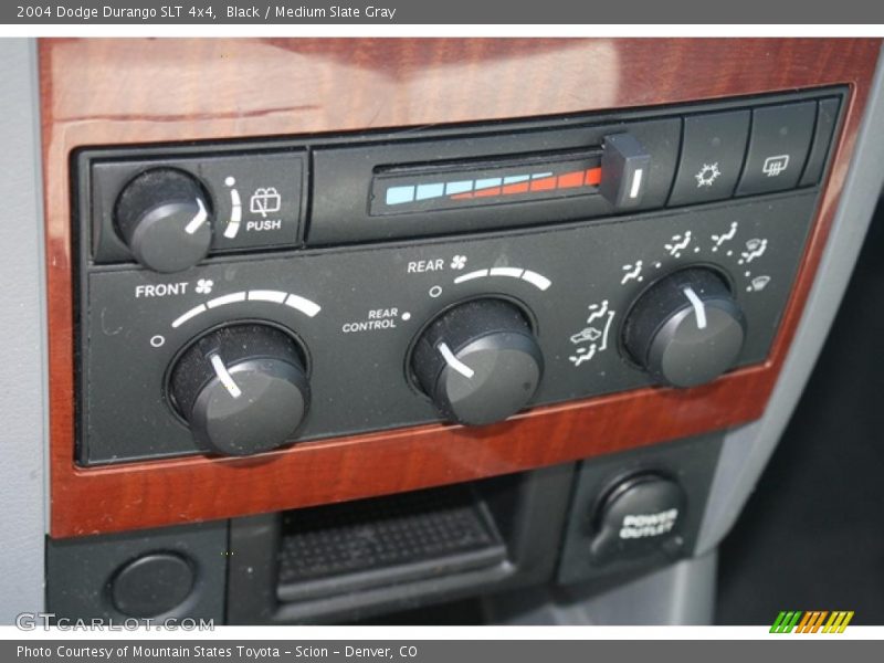 Black / Medium Slate Gray 2004 Dodge Durango SLT 4x4