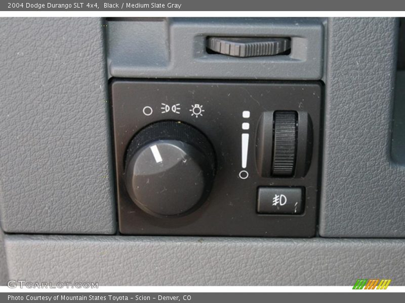 Black / Medium Slate Gray 2004 Dodge Durango SLT 4x4