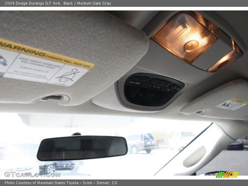 Black / Medium Slate Gray 2004 Dodge Durango SLT 4x4