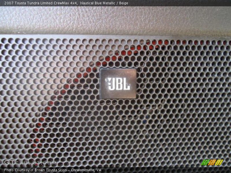 Nautical Blue Metallic / Beige 2007 Toyota Tundra Limited CrewMax 4x4