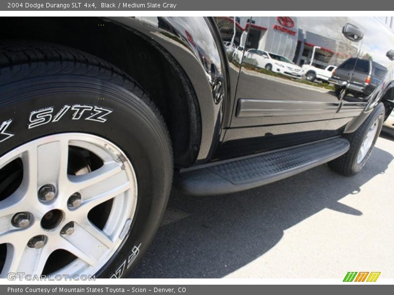 Black / Medium Slate Gray 2004 Dodge Durango SLT 4x4