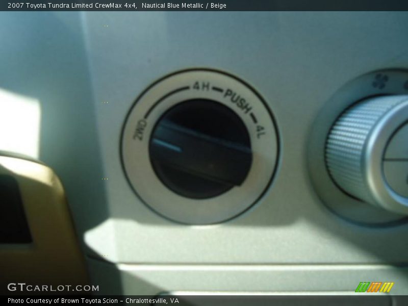 Nautical Blue Metallic / Beige 2007 Toyota Tundra Limited CrewMax 4x4