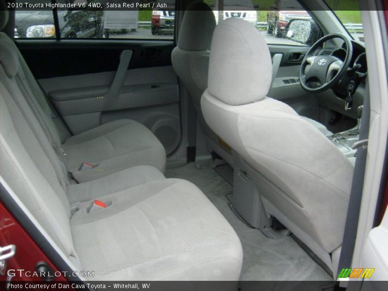 Salsa Red Pearl / Ash 2010 Toyota Highlander V6 4WD
