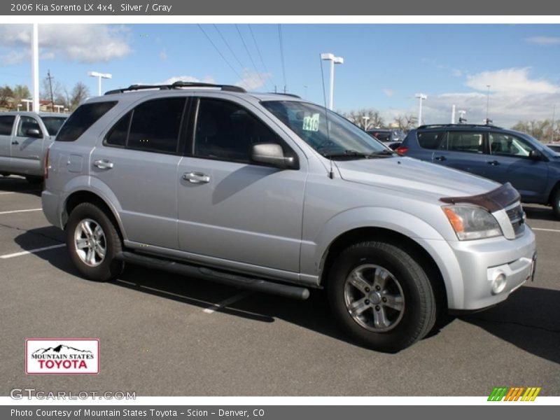 Silver / Gray 2006 Kia Sorento LX 4x4