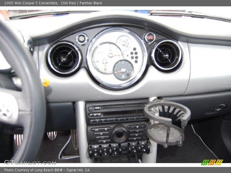 Chili Red / Panther Black 2005 Mini Cooper S Convertible