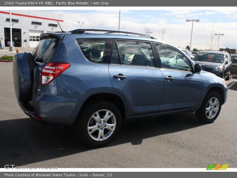 Pacific Blue Metallic / Ash Gray 2009 Toyota RAV4 V6 4WD