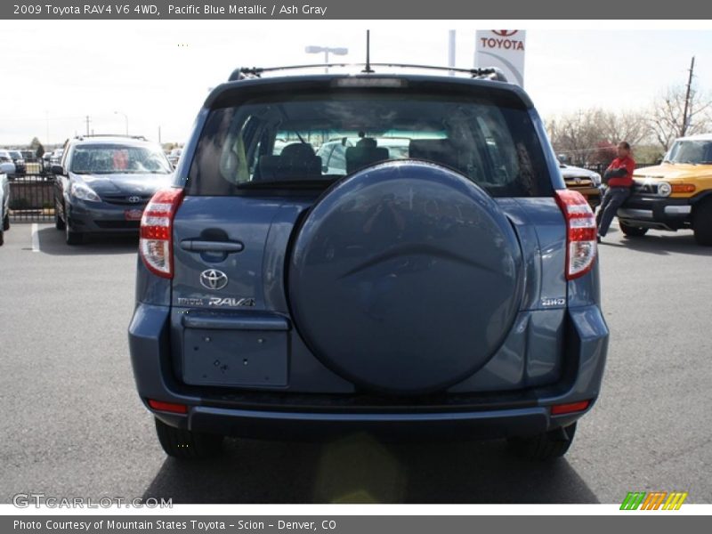 Pacific Blue Metallic / Ash Gray 2009 Toyota RAV4 V6 4WD
