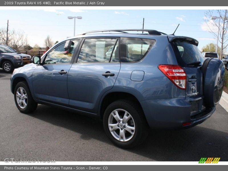 Pacific Blue Metallic / Ash Gray 2009 Toyota RAV4 V6 4WD