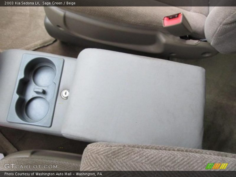 Sage Green / Beige 2003 Kia Sedona LX