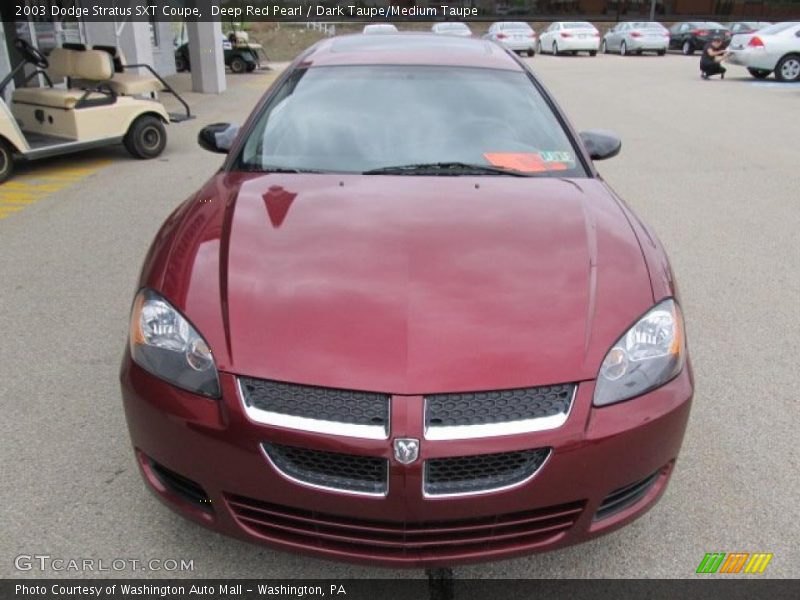  2003 Stratus SXT Coupe Deep Red Pearl