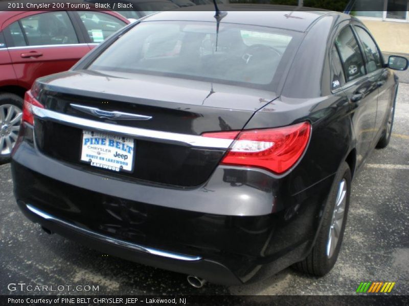 Black / Black 2011 Chrysler 200 Touring
