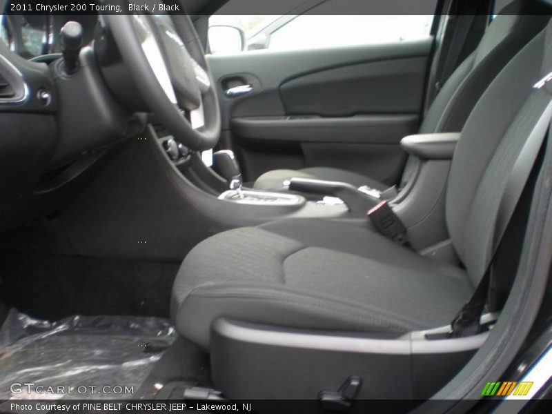 Black / Black 2011 Chrysler 200 Touring