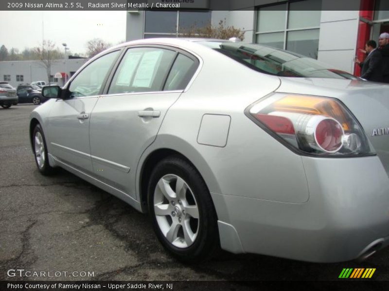 Radiant Silver Metallic / Charcoal 2009 Nissan Altima 2.5 SL