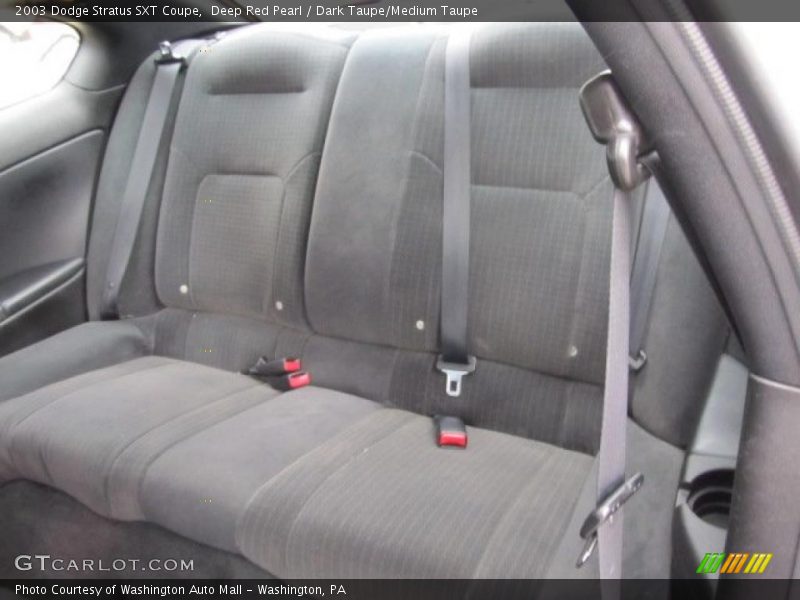  2003 Stratus SXT Coupe Dark Taupe/Medium Taupe Interior
