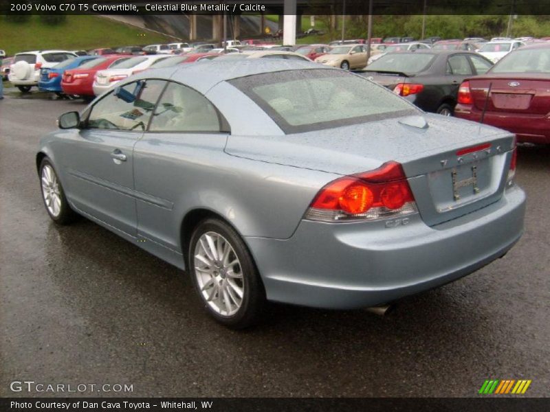 Celestial Blue Metallic / Calcite 2009 Volvo C70 T5 Convertible