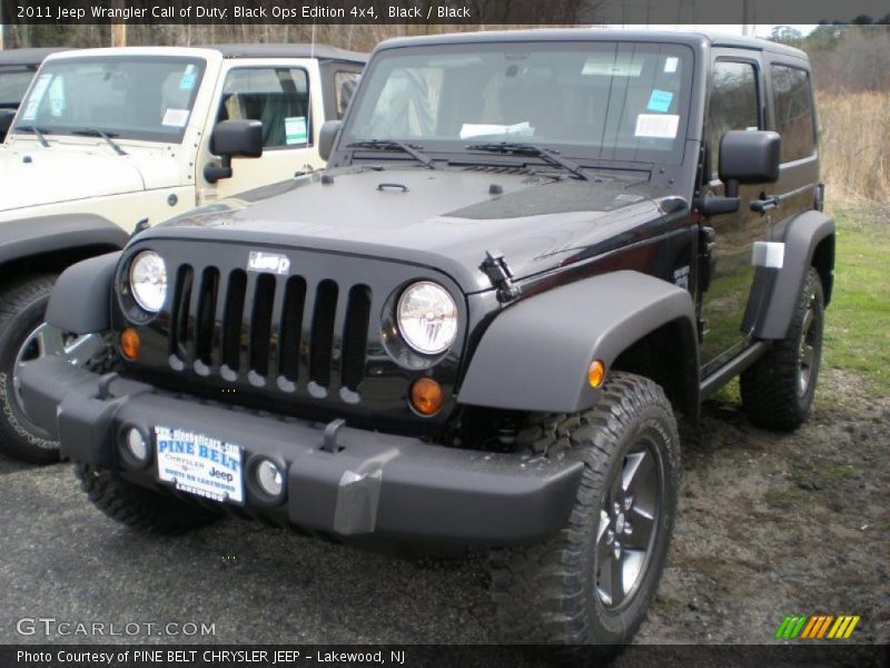 Black / Black 2011 Jeep Wrangler Call of Duty: Black Ops Edition 4x4