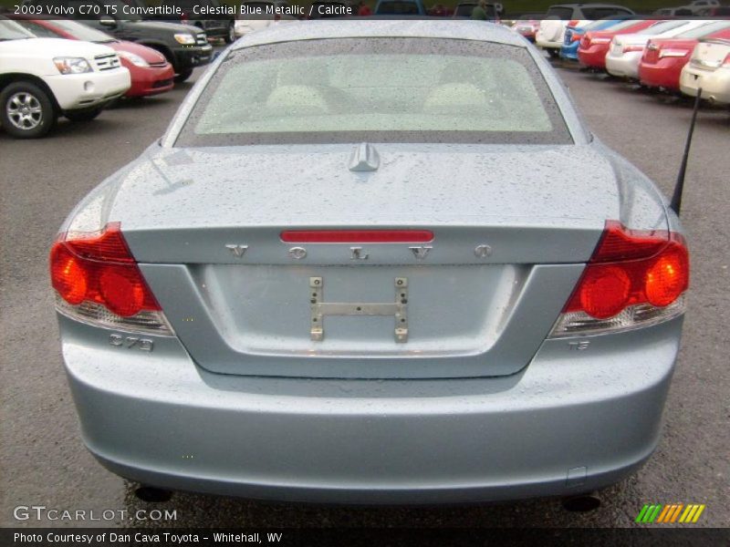 Celestial Blue Metallic / Calcite 2009 Volvo C70 T5 Convertible