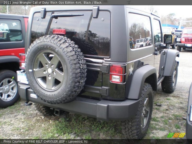 Black / Black 2011 Jeep Wrangler Call of Duty: Black Ops Edition 4x4