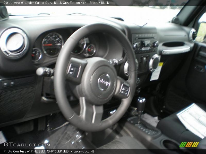 Black / Black 2011 Jeep Wrangler Call of Duty: Black Ops Edition 4x4
