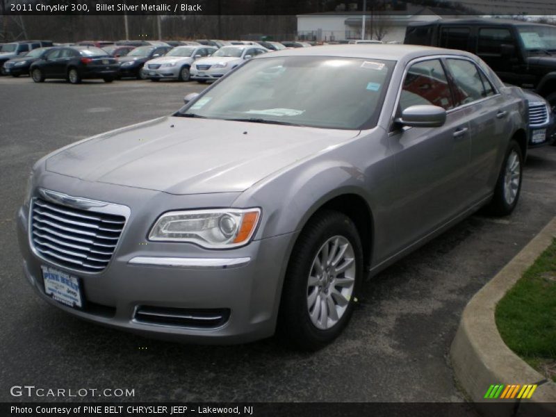 Billet Silver Metallic / Black 2011 Chrysler 300