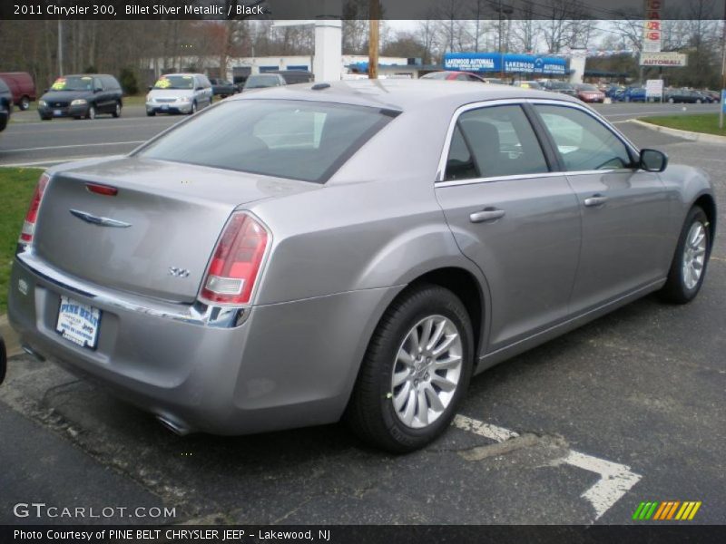 Billet Silver Metallic / Black 2011 Chrysler 300