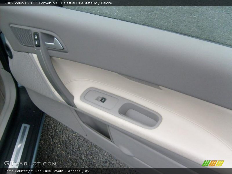 Celestial Blue Metallic / Calcite 2009 Volvo C70 T5 Convertible