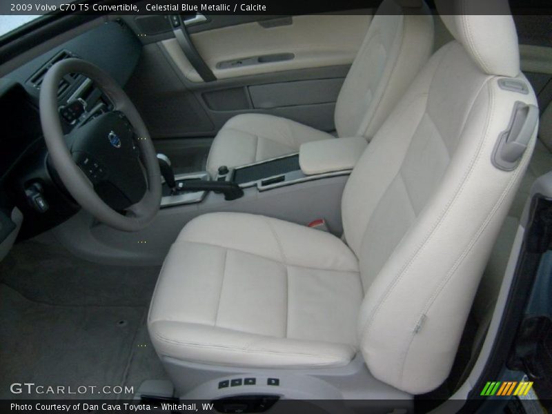 Celestial Blue Metallic / Calcite 2009 Volvo C70 T5 Convertible