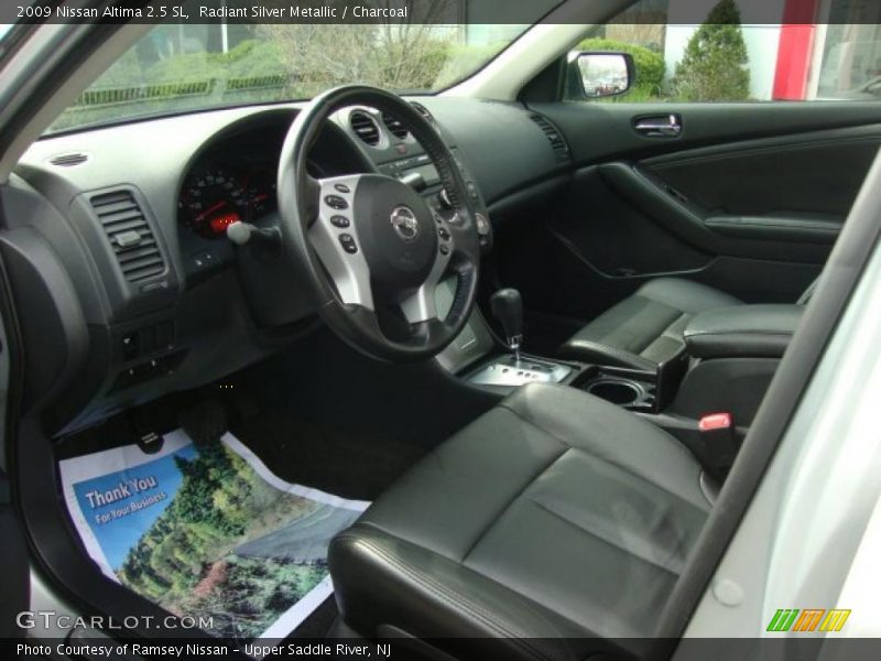 Radiant Silver Metallic / Charcoal 2009 Nissan Altima 2.5 SL