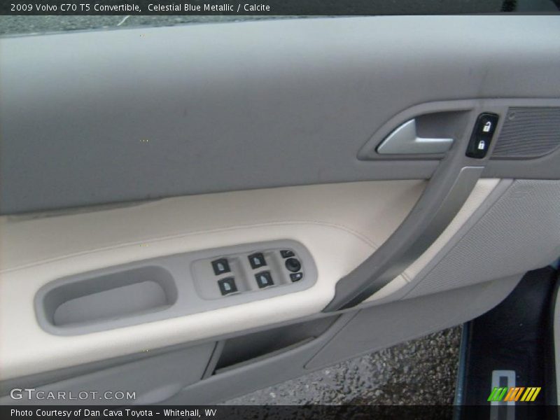 Celestial Blue Metallic / Calcite 2009 Volvo C70 T5 Convertible