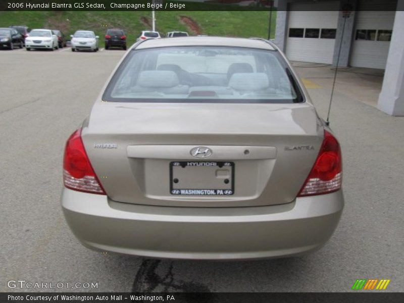 Champagne Beige / Beige 2006 Hyundai Elantra GLS Sedan
