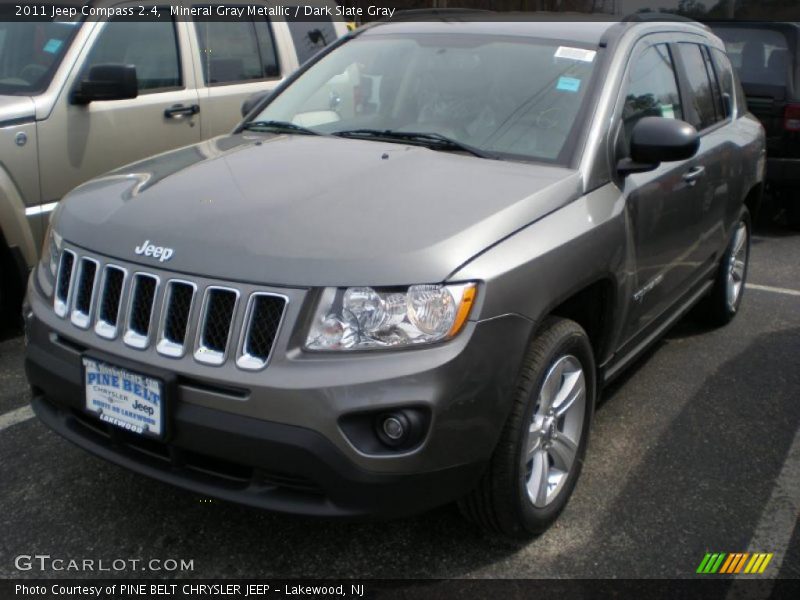 Mineral Gray Metallic / Dark Slate Gray 2011 Jeep Compass 2.4