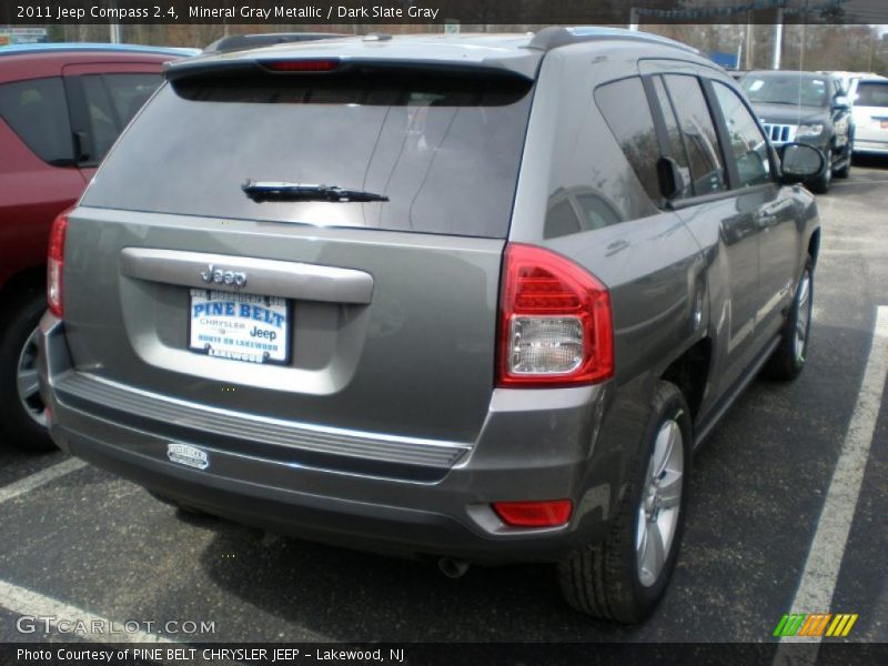 Mineral Gray Metallic / Dark Slate Gray 2011 Jeep Compass 2.4