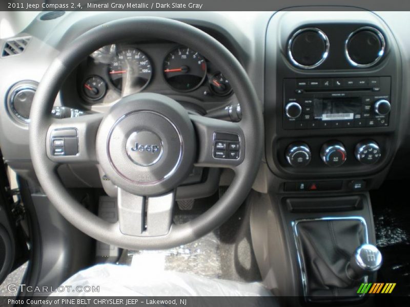 Mineral Gray Metallic / Dark Slate Gray 2011 Jeep Compass 2.4