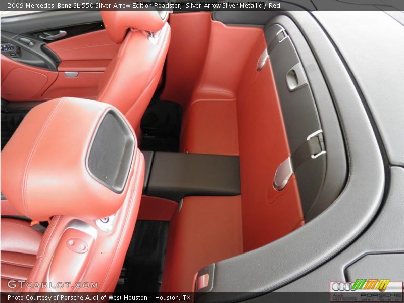 Silver Arrow Silver Metallic / Red 2009 Mercedes-Benz SL 550 Silver Arrow Edition Roadster