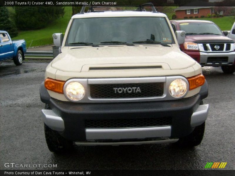 Sandstorm Metallic / Dark Charcoal 2008 Toyota FJ Cruiser 4WD