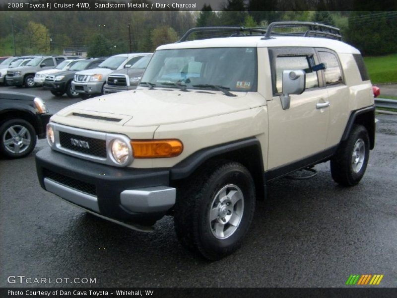 Sandstorm Metallic / Dark Charcoal 2008 Toyota FJ Cruiser 4WD