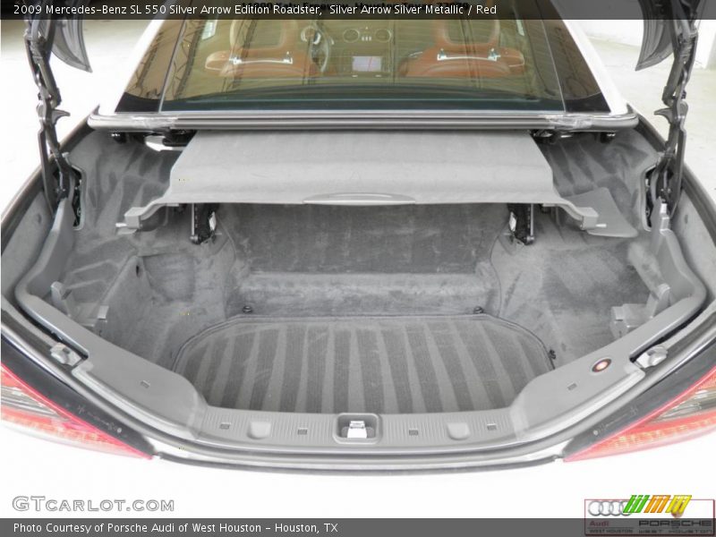 Silver Arrow Silver Metallic / Red 2009 Mercedes-Benz SL 550 Silver Arrow Edition Roadster
