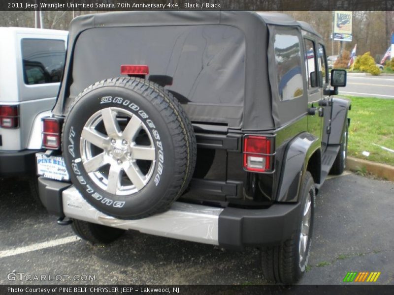  2011 Wrangler Unlimited Sahara 70th Anniversary 4x4 Black