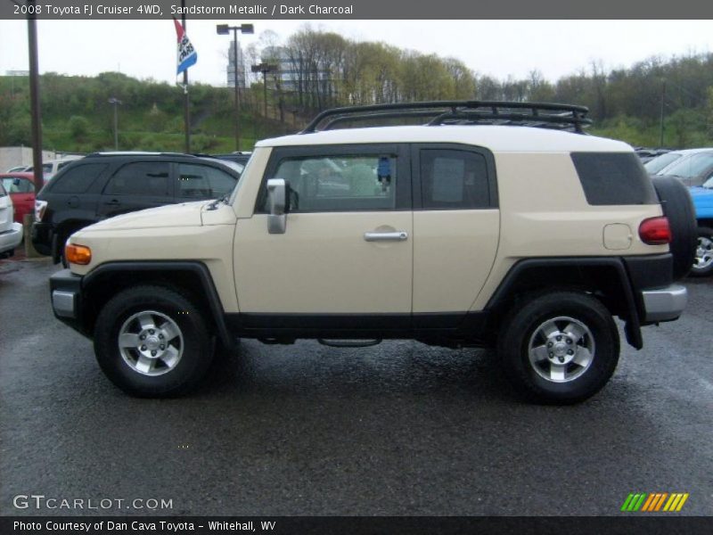 Sandstorm Metallic / Dark Charcoal 2008 Toyota FJ Cruiser 4WD