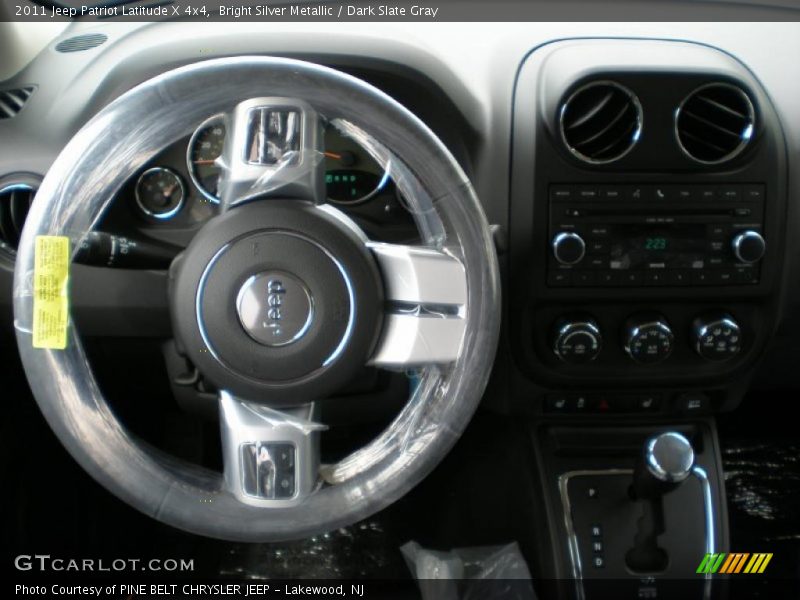Bright Silver Metallic / Dark Slate Gray 2011 Jeep Patriot Latitude X 4x4