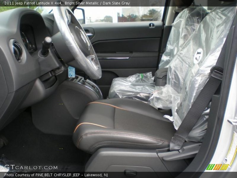 Bright Silver Metallic / Dark Slate Gray 2011 Jeep Patriot Latitude X 4x4
