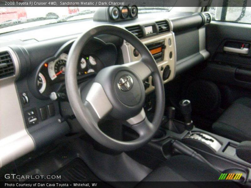 Sandstorm Metallic / Dark Charcoal 2008 Toyota FJ Cruiser 4WD