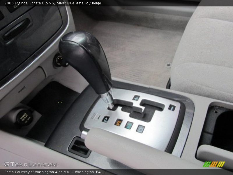 Silver Blue Metallic / Beige 2006 Hyundai Sonata GLS V6