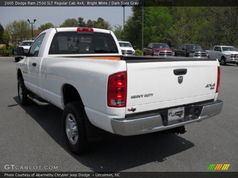 Bright White / Dark Slate Gray 2005 Dodge Ram 2500 SLT Regular Cab 4x4